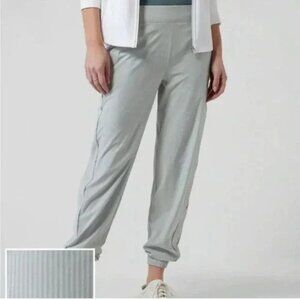 Athleta Brooklyn Textured Jogger in City Stripe Coast Size 14